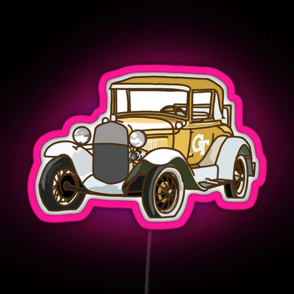 Ramblin Wreck RGB Neon Sign