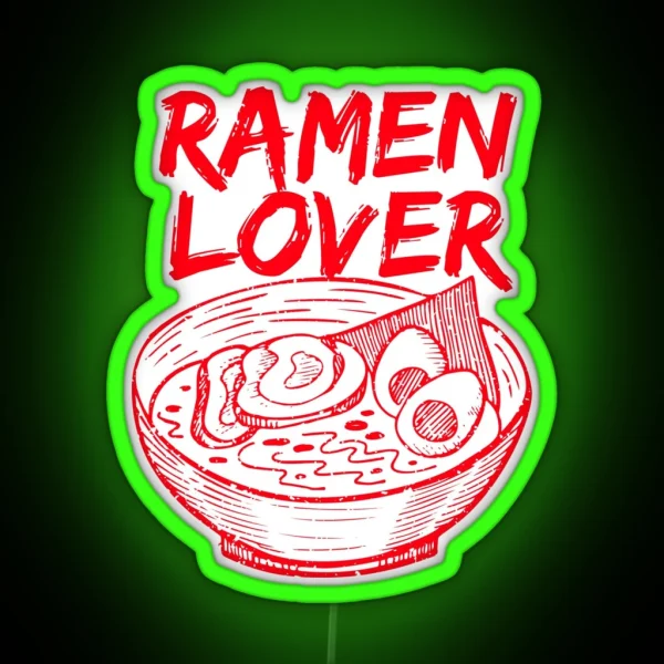 Ramen Lover RGB Neon Sign