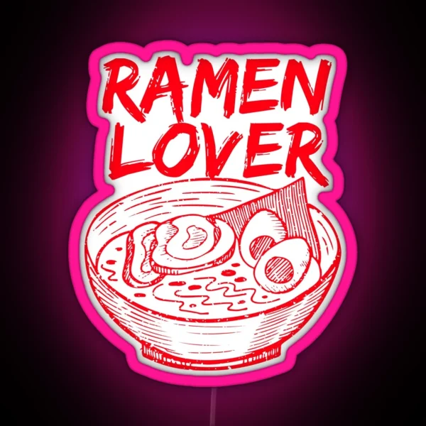 Ramen Lover RGB Neon Sign
