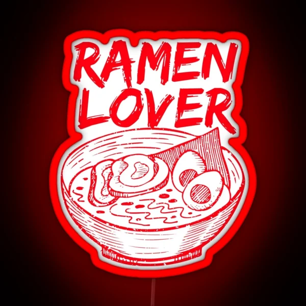 Ramen Lover RGB Neon Sign