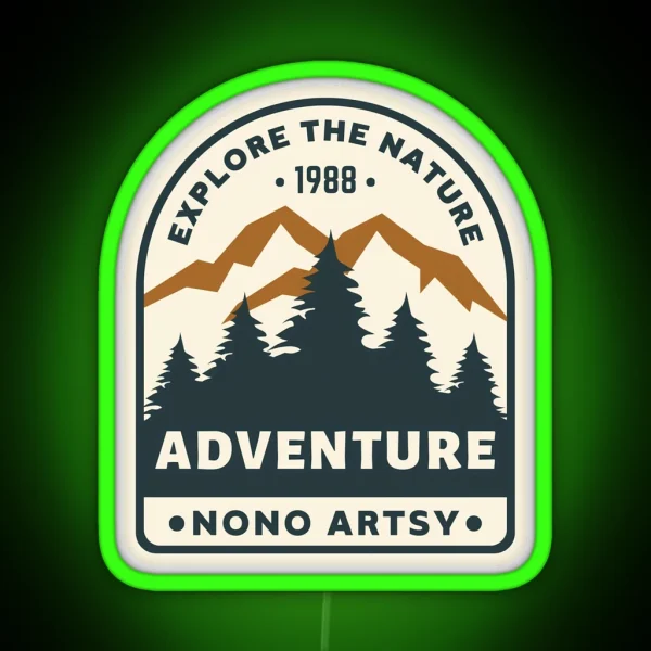 Ranger Outdoor Adventure RGB Neon Sign