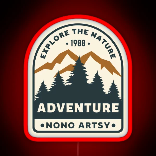 Ranger Outdoor Adventure RGB Neon Sign