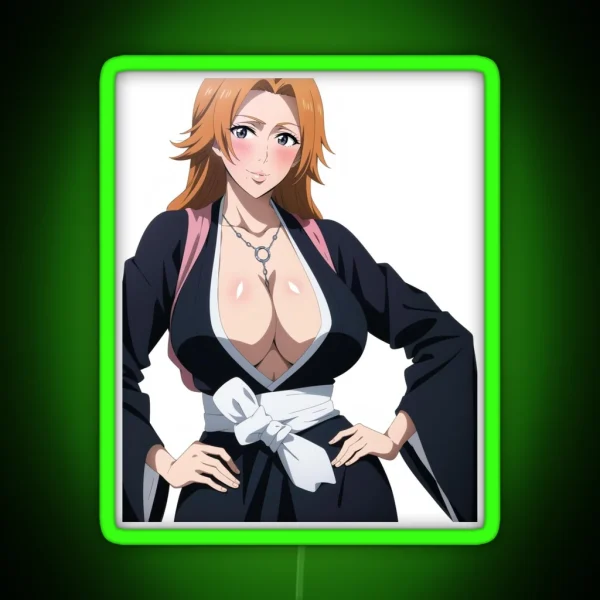 Rangiku Bleach RGB Neon Sign