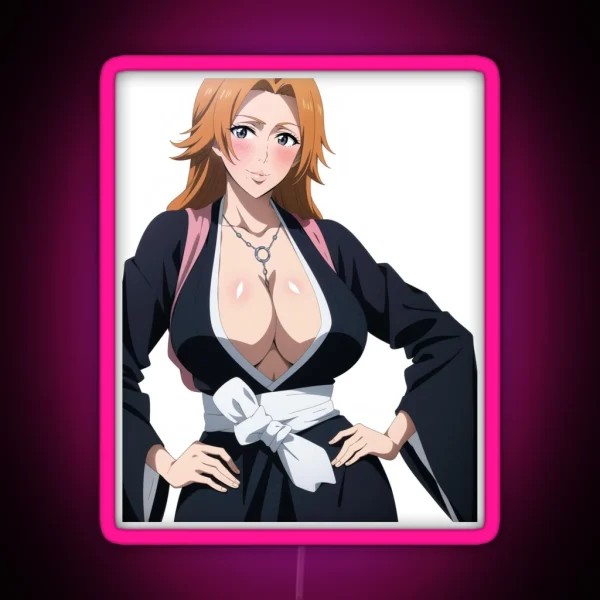 Rangiku Bleach RGB Neon Sign