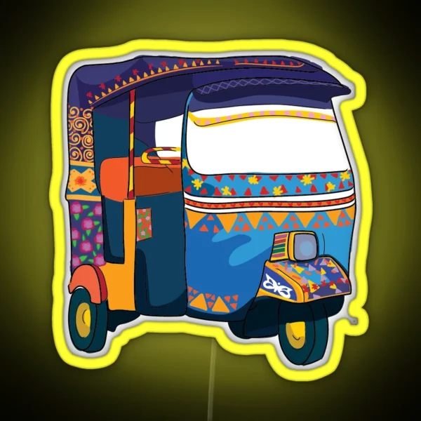 Rani Ki Sawaari RGB Neon Sign