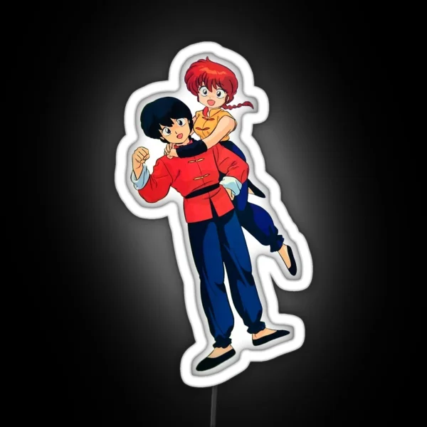 RANMA 1 2 EXCLUSIVE ILLUSTRATION RGB Neon Sign