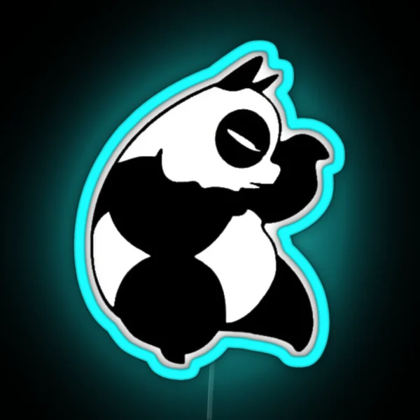 Ranma 1 2 Panda RGB Neon Sign