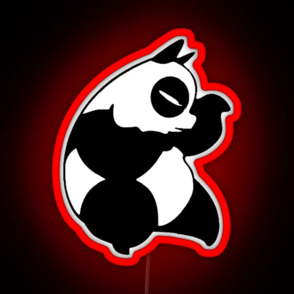 Ranma 1 2 Panda RGB Neon Sign