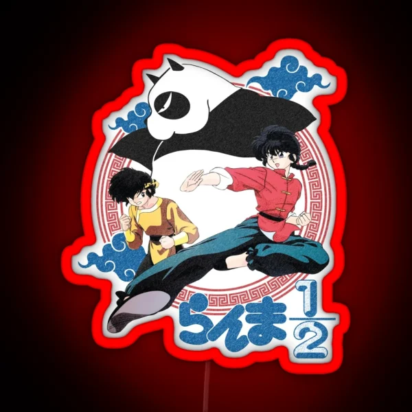 Ranma 1 2 RGB Neon Sign