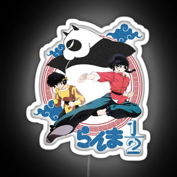 Ranma 1 2 RGB Neon Sign
