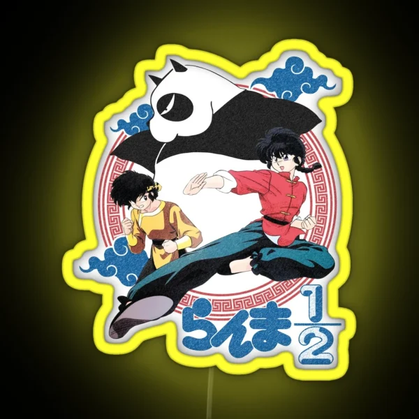 Ranma 1 2 RGB Neon Sign