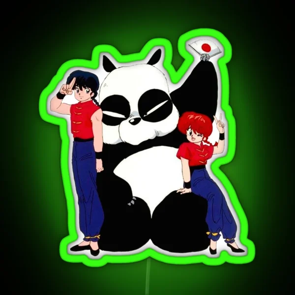 RANMA 1 2 RGB Neon Sign