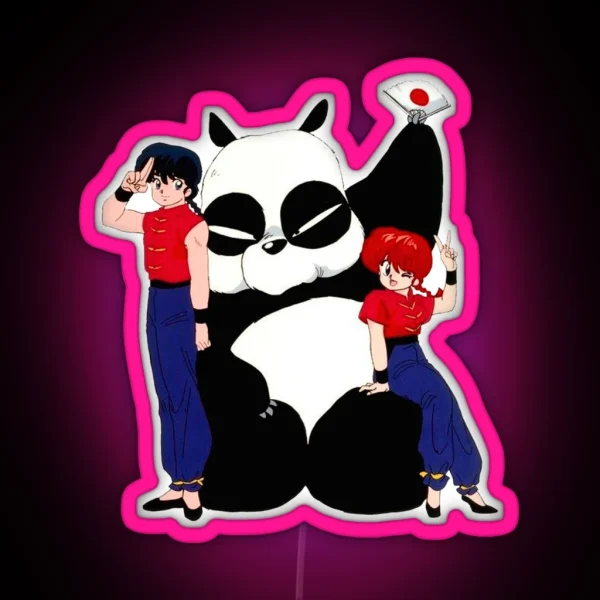 RANMA 1 2 RGB Neon Sign
