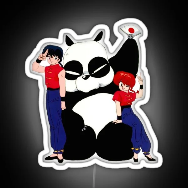 RANMA 1 2 RGB Neon Sign