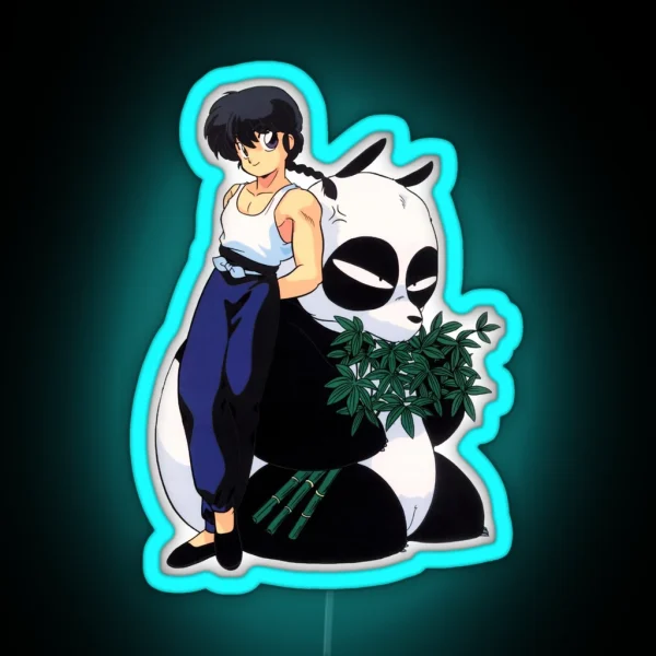 Ranma 1 2 RGB Neon Sign