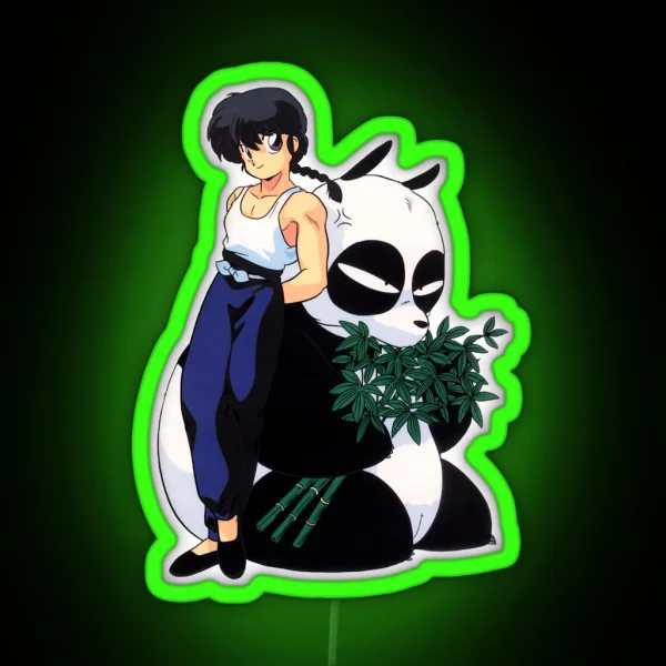 Ranma 1 2 RGB Neon Sign