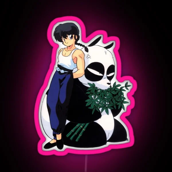 Ranma 1 2 RGB Neon Sign