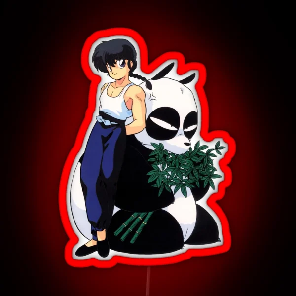 Ranma 1 2 RGB Neon Sign