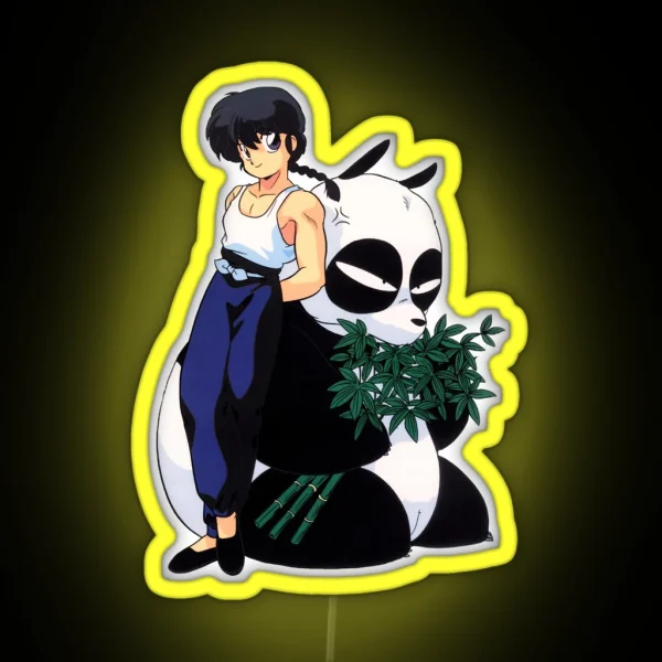 Ranma 1 2 RGB Neon Sign