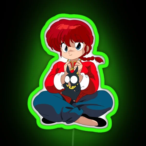 Ranma 1 2 RGB Neon Sign