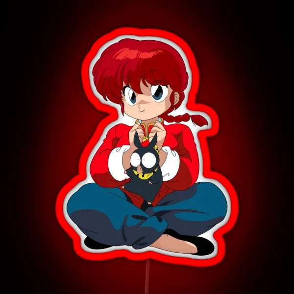 Ranma 1 2 RGB Neon Sign