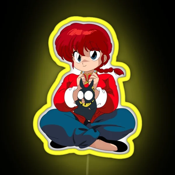Ranma 1 2 RGB Neon Sign