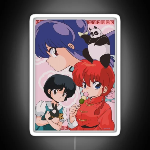 Ranma 1 2 RGB Neon Sign