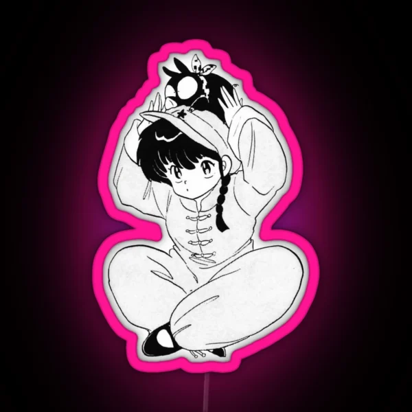 Ranma 1 2 RGB Neon Sign