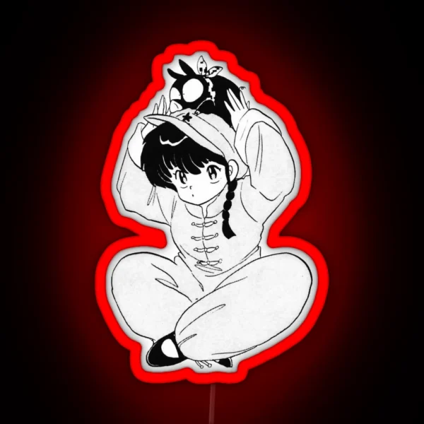 Ranma 1 2 RGB Neon Sign