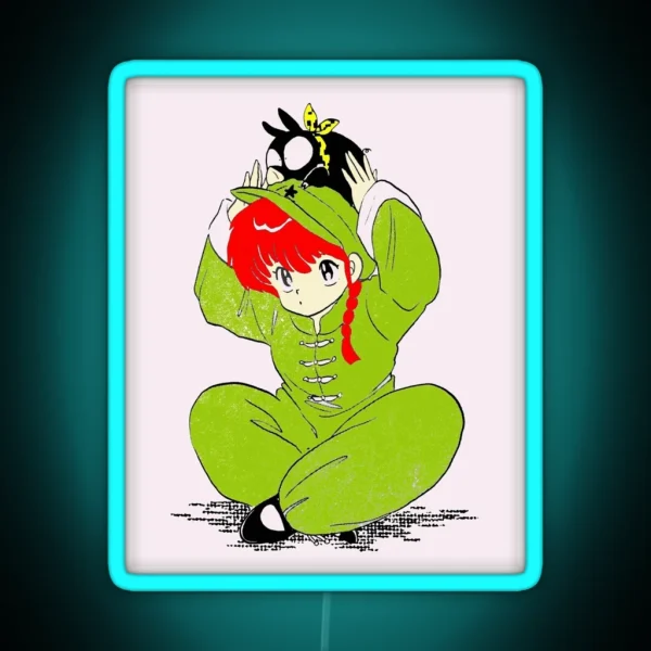 Ranma 1 2 RGB Neon Sign