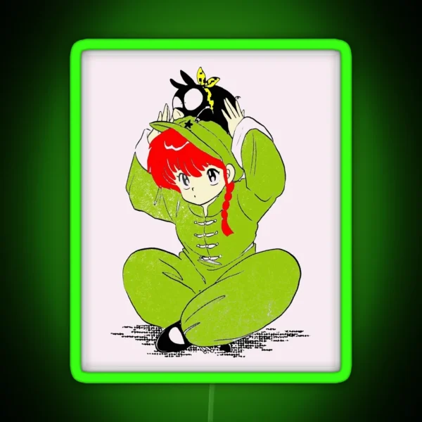 Ranma 1 2 RGB Neon Sign