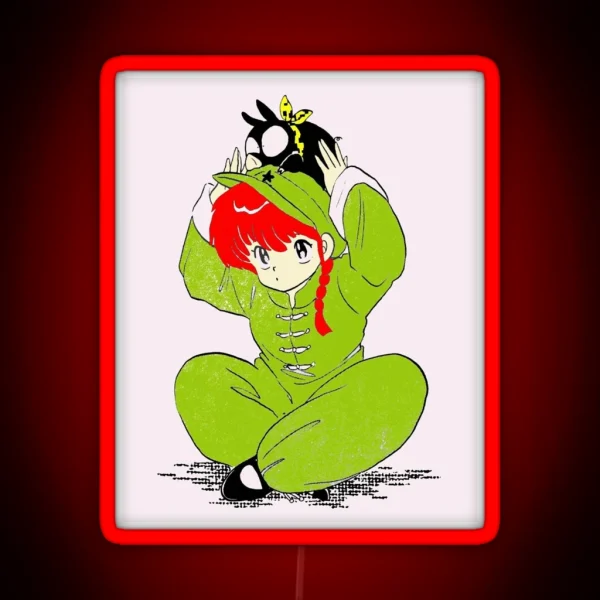 Ranma 1 2 RGB Neon Sign