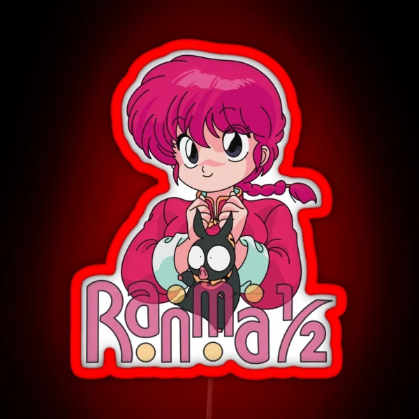 Ranma 1 2 RGB Neon Sign