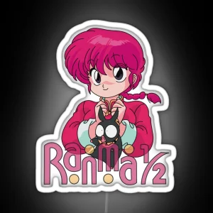 Ranma 1 2 RGB Neon Sign