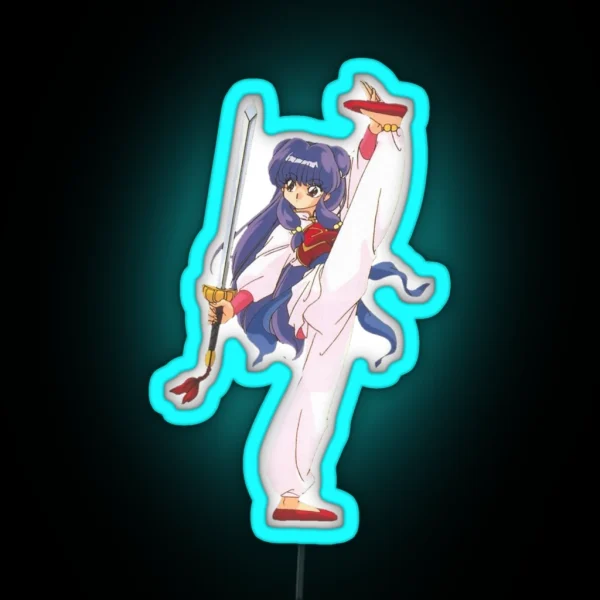 Ranma 1 2 Shampoo RGB Neon Sign