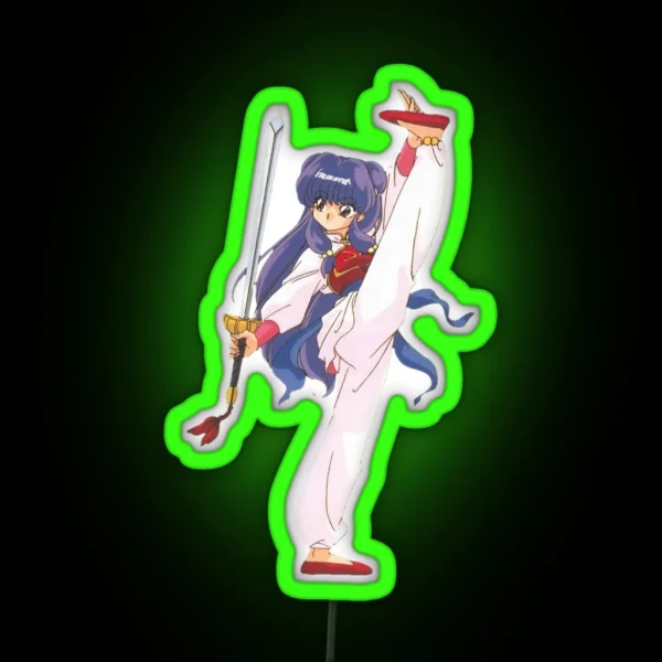 Ranma 1 2 Shampoo RGB Neon Sign