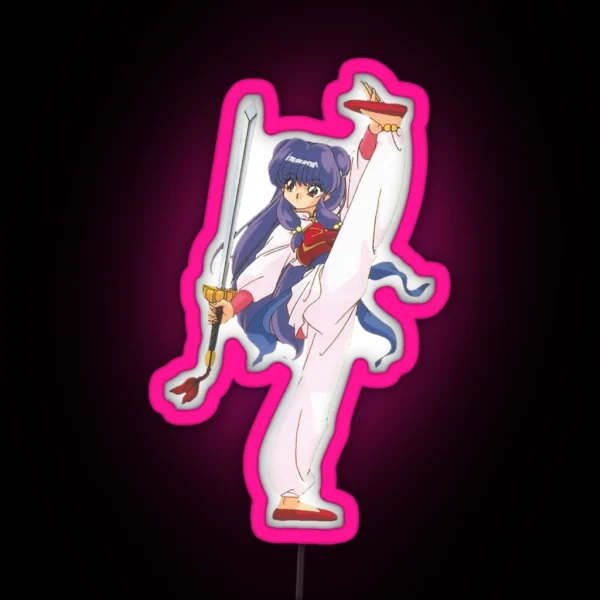 Ranma 1 2 Shampoo RGB Neon Sign