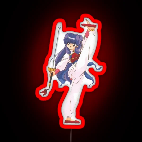 Ranma 1 2 Shampoo RGB Neon Sign