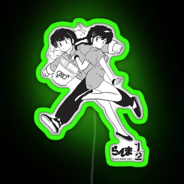 Ranma 1 2 Special Edition RGB Neon Sign