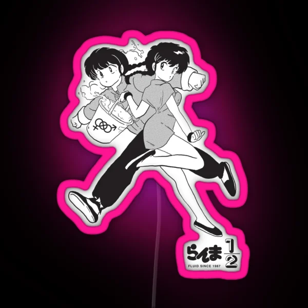 Ranma 1 2 Special Edition RGB Neon Sign
