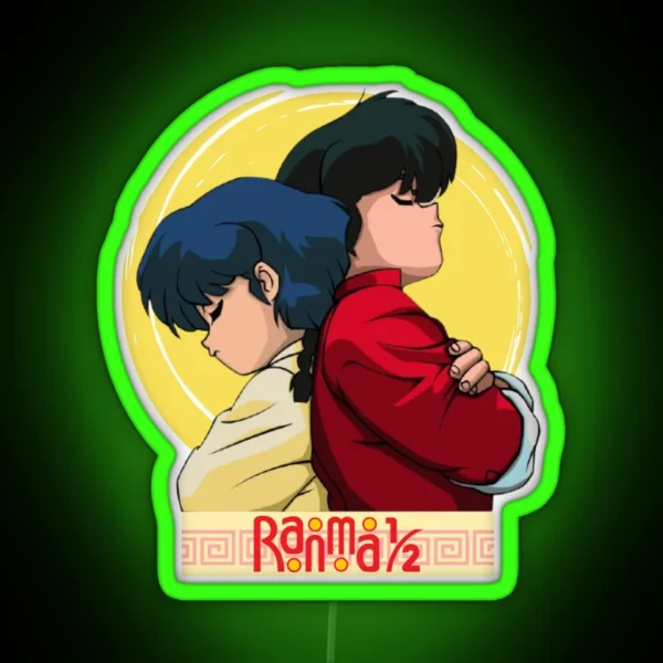Ranma Akane Ranma 1 2 Anime ORIGINAL RGB Neon Sign