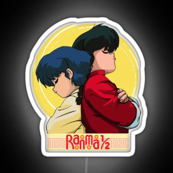 Ranma Akane Ranma 1 2 Anime ORIGINAL RGB Neon Sign