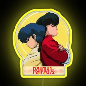 Ranma Akane Ranma 1 2 Anime ORIGINAL RGB Neon Sign