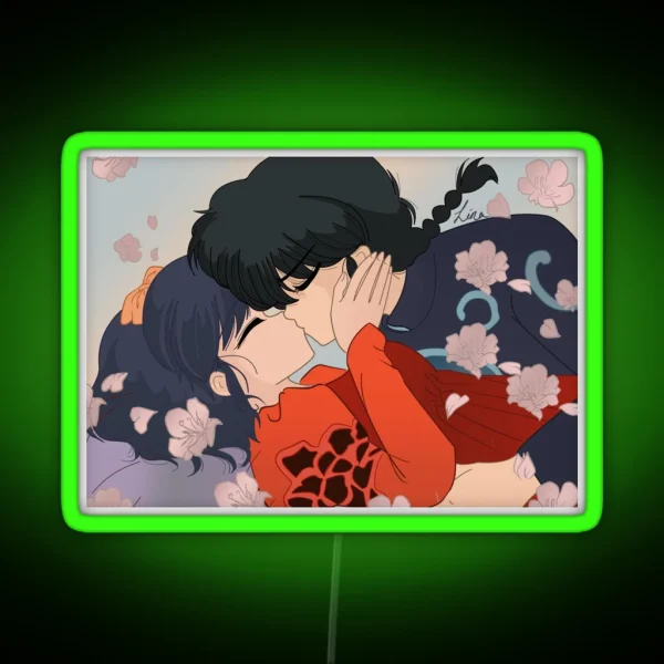 Ranma Akane Romeo And Juliet RGB Neon Sign
