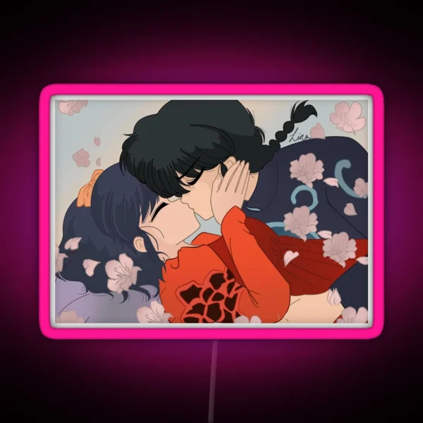Ranma Akane Romeo And Juliet RGB Neon Sign