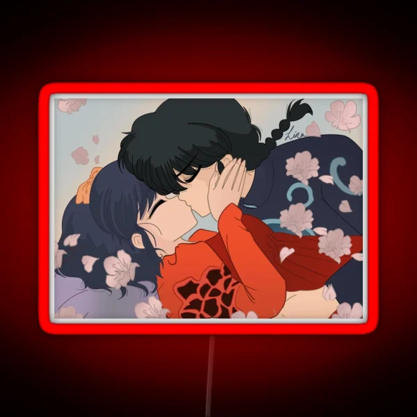 Ranma Akane Romeo And Juliet RGB Neon Sign