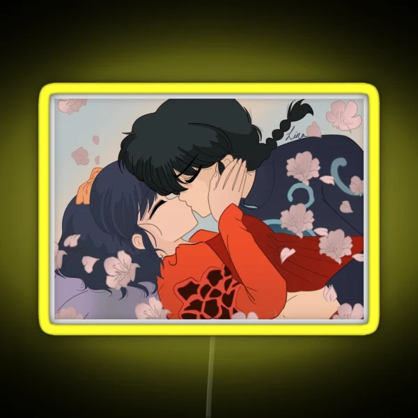 Ranma Akane Romeo And Juliet RGB Neon Sign