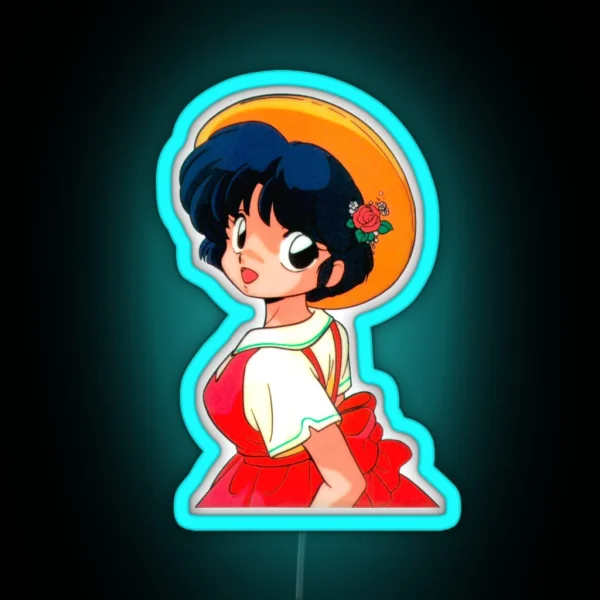 Ranma Akane Tendo RGB Neon Sign