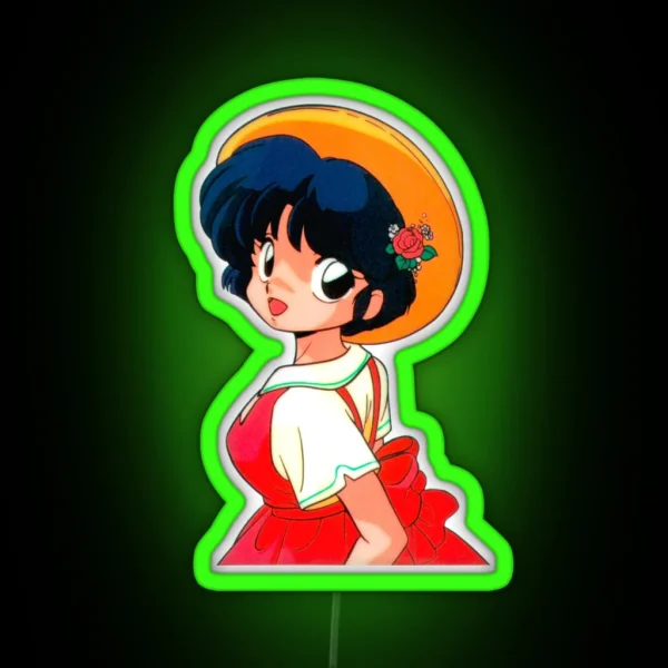 Ranma Akane Tendo RGB Neon Sign