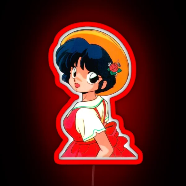 Ranma Akane Tendo RGB Neon Sign